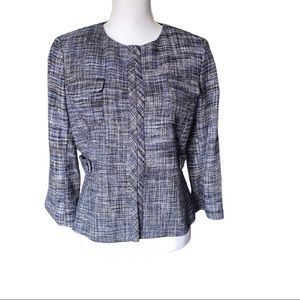 Liz Claiborne Tweed Jacket Size 8